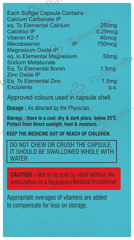 Calflip K2 Plus Softgel Capsule