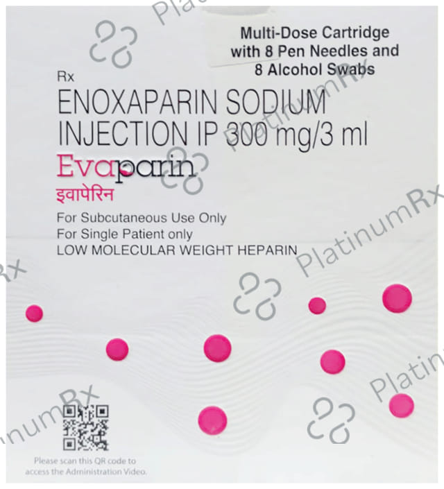 Evaparin 300mg Injection 3ml