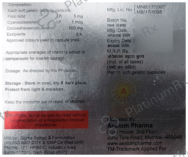 Folraise-DHA Softgel Capsule