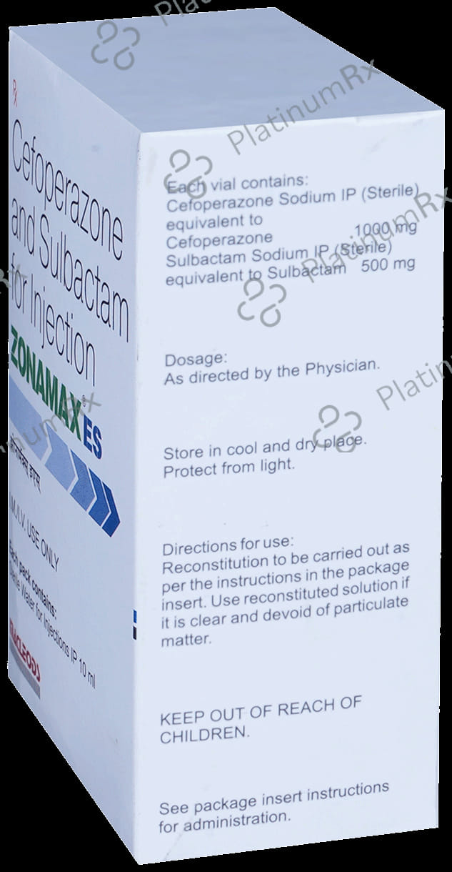 Zonamax ES 1000/500mg Injection 10ml