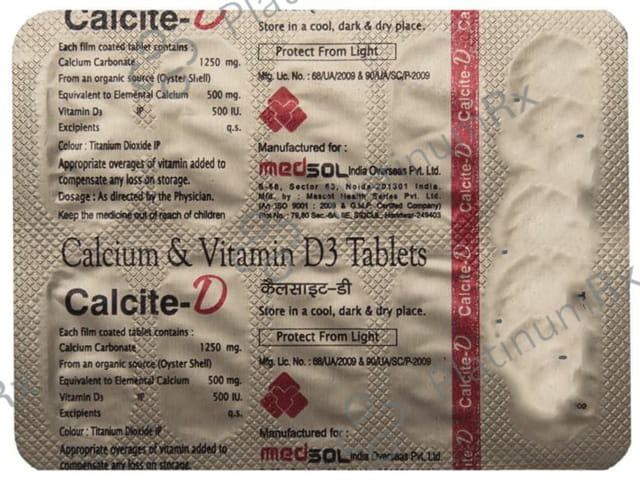 Calcite D Tablet 10s