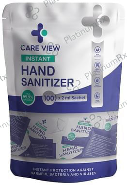 Care View CV1611 Instant Hand Sanitizer Sachet (2ml Each)