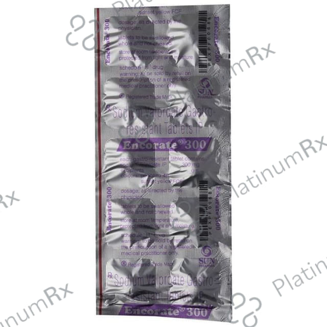 Encorate 300mg Tablet CR 10s