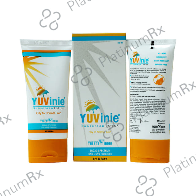 Yuvinie Sunscreen SPF 30 Lotion 50ml