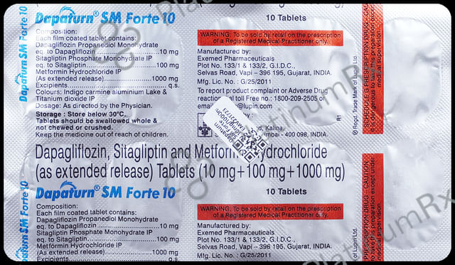 Dapaturn SM Forte Tablet ER 10s
