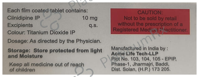 Cilafirst 10mg Tablet 10s