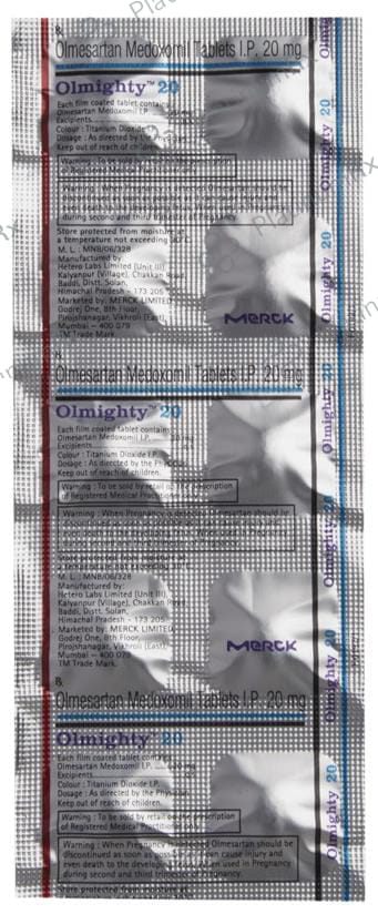 Olmighty 20mg Tablet 10s