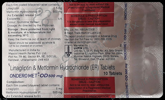 Ondero Met OD 500/5mg Tablet ER 10s
