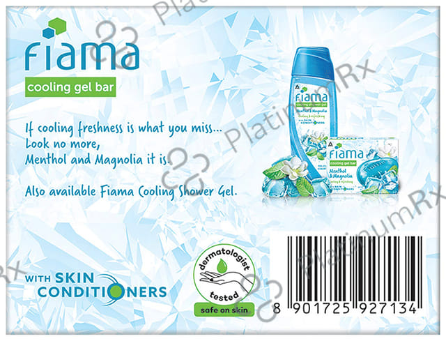 Fiama Menthol & Magnolia Cooling Gel Bar (125gm Each)