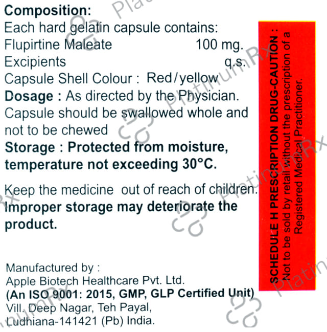 Galpertin 100mg Capsule 10s