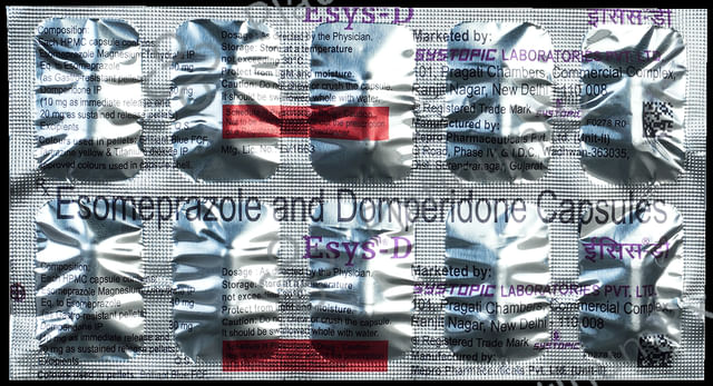 Esys D 30/40mg Capsule SR 10s
