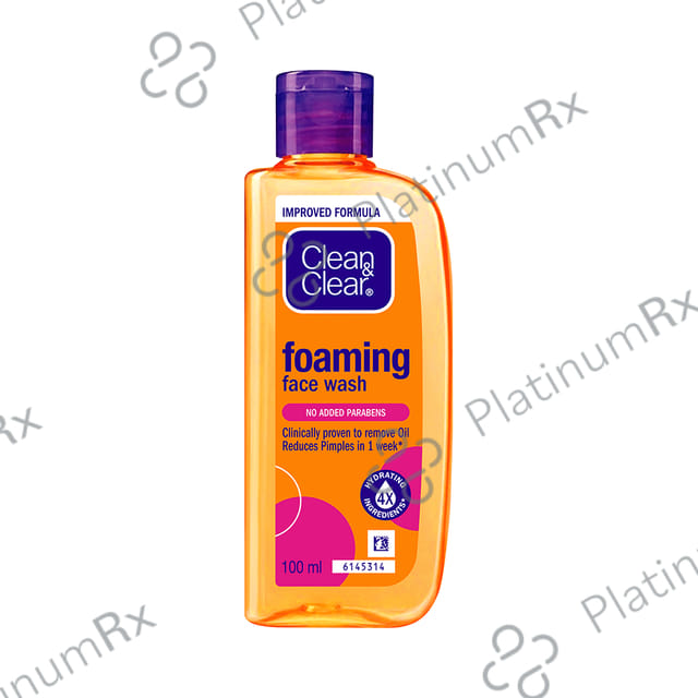 Clean & Clear Foaming Face Wash 100ml