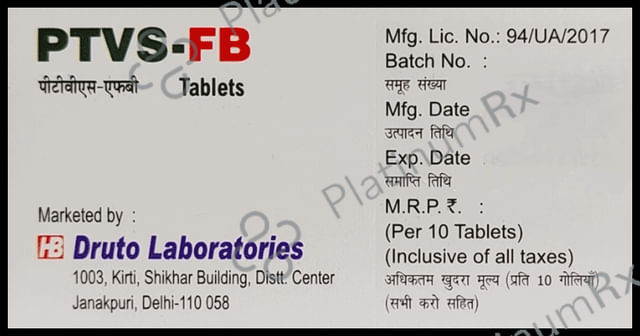 Ptvs FB 2mg/67.5mg Tablet