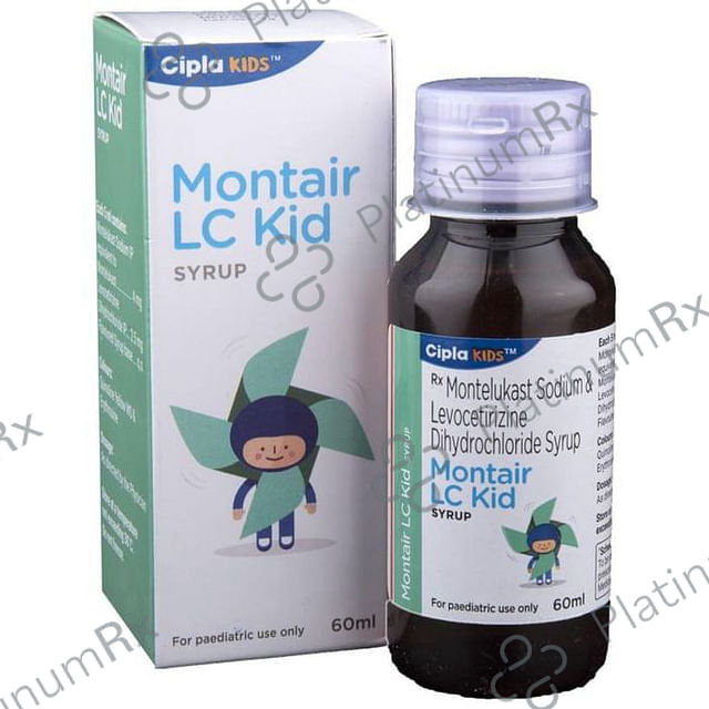 Montair LC Kid 2.5/4mg Syrup 60ml
