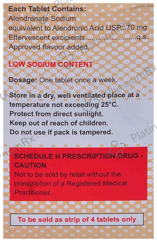 Stoplos A Plus 70mg Flavour Lemon Tablet 4s