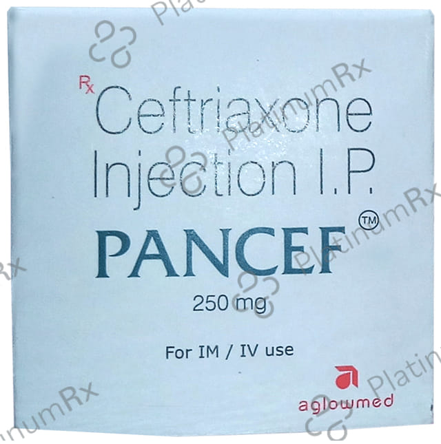 Pancef 250mg Injection