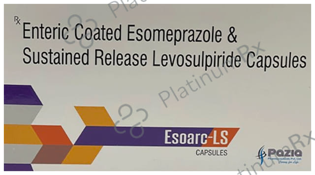 Esoarc 40/75mg LS Capsule SR 10s