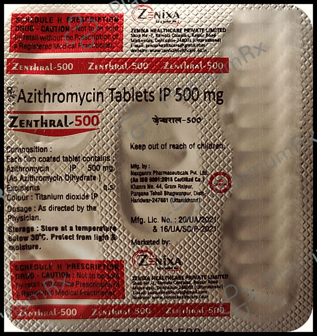 Zenthral 500 Tablet