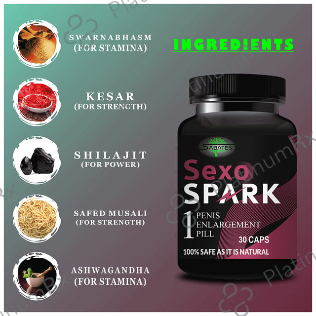 Sabates Sexo Spark Capsule 30 capsules