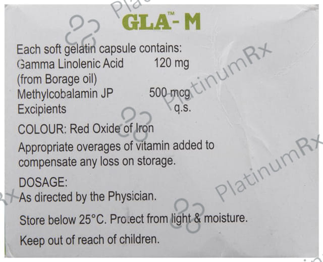 Gla M Capsule 10s