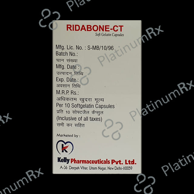 Ridabone-CT Soft Gelatin Capsule