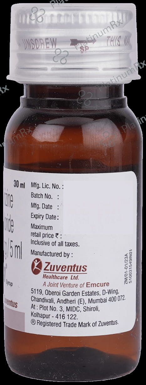 Elriz 2.5mg Syrup 30ml