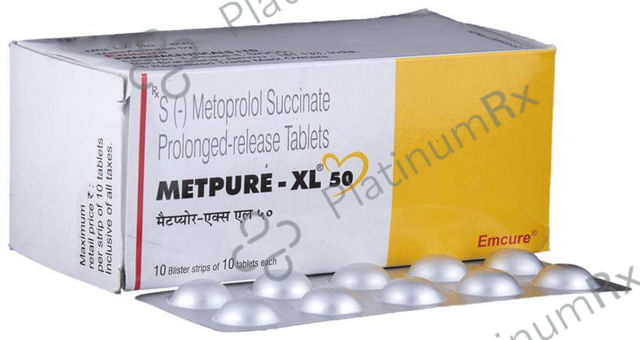 Metpure XL 50mg Tablet 10s
