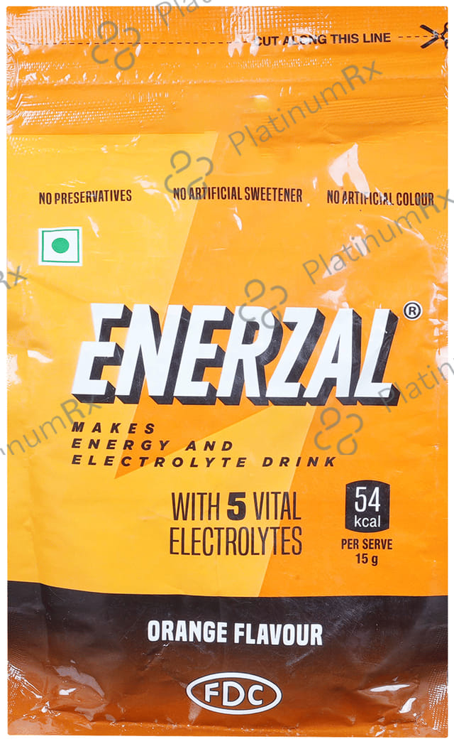 Enerzal Electrolyte Drink - Flavour Powder Orange