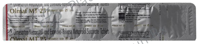 Olmat MT 25/20mg Tablet ER 7s