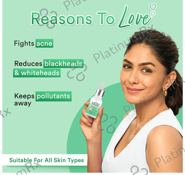 Piramal Lacto Calamine 2% Salicylic Acid Face Serum Paraben Free