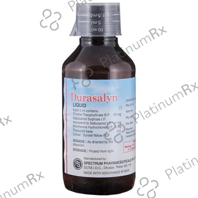Durasalyn 50/1mg Liquid 100ml