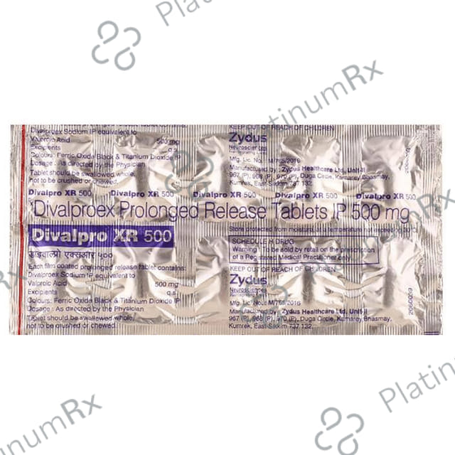 Divalpro XR 500mg Tablet 10s