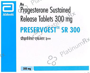 Preservgest SR 300mg Tablet 15s
