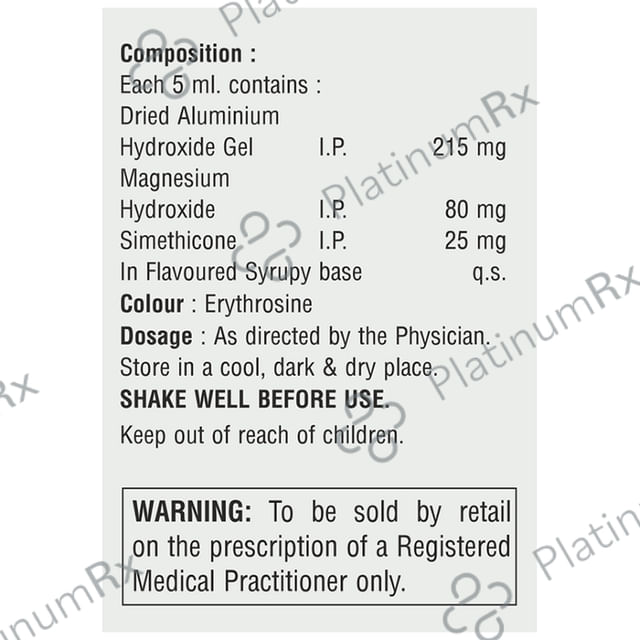 Alumcid MPS Oral Suspension 170ml