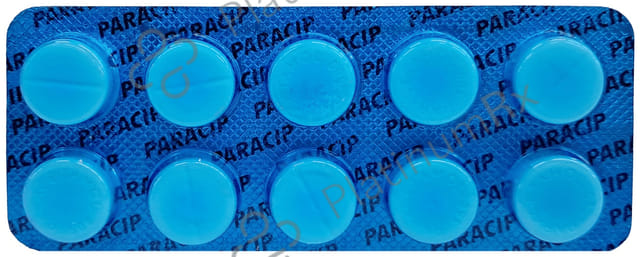 Paracip 500mg Tablet 10s