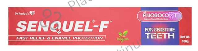 Senquel F Foaming Medicated Toothpaste 100gm