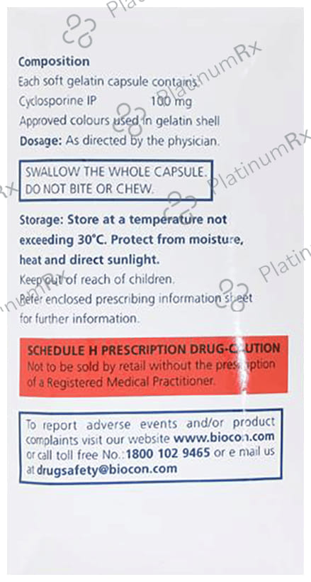 Cyclophil ME 100 Capsule