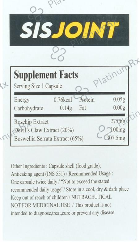 Sisjoint Capsule 15s