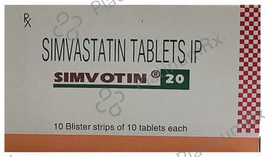 Simvotin 20mg Tablet 10s