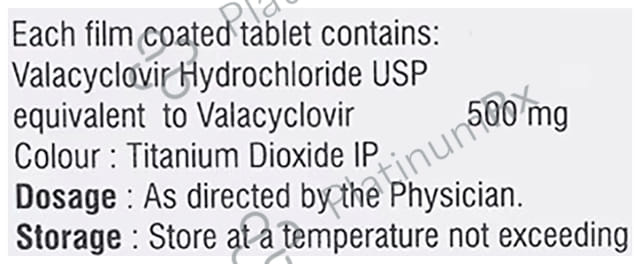 Herpival 500mg Tablet 3s