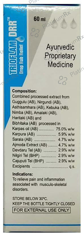 Trioflam DRR Drop Rub Relief 60ml