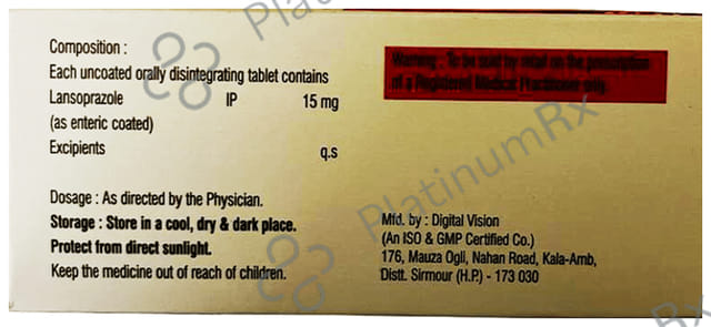 Grolan 15 Orally Disintegrating Tablet