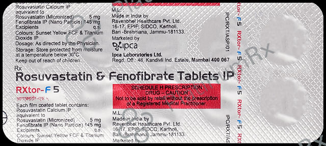 Rxtor F 5/145mg Tablet 10s