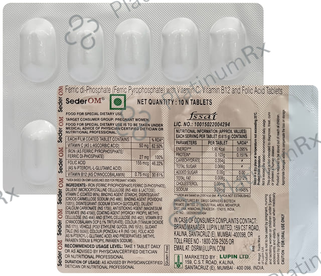 SederOM Tablet 10s