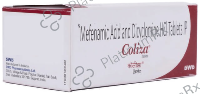 Coliza 10mg/250mg Tablet