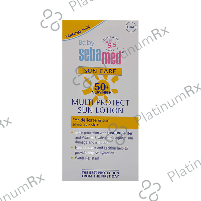 Sebamed Baby SPF 50+ Multi Protect Sun Lotion 200ml
