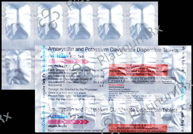 Acuclav Kid Tablet 10s