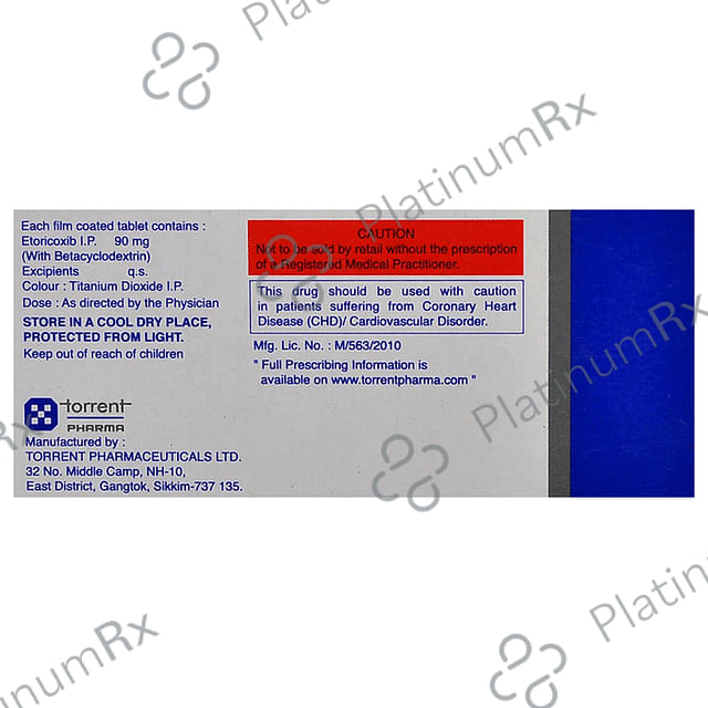Torcoxia BCD 90mg Tablet 10s