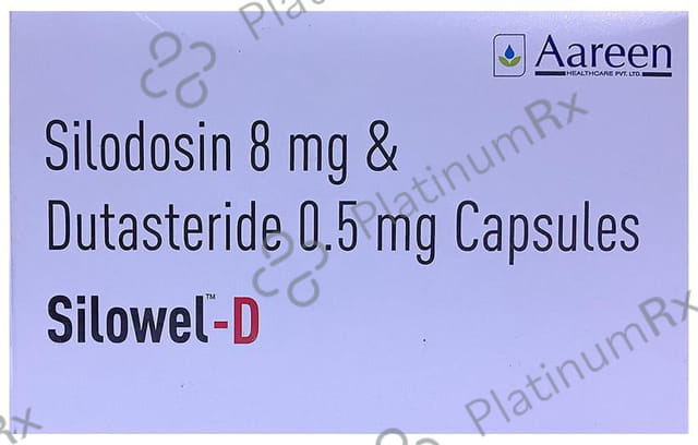 Silowel D 0.5/8mg Capsule 10s