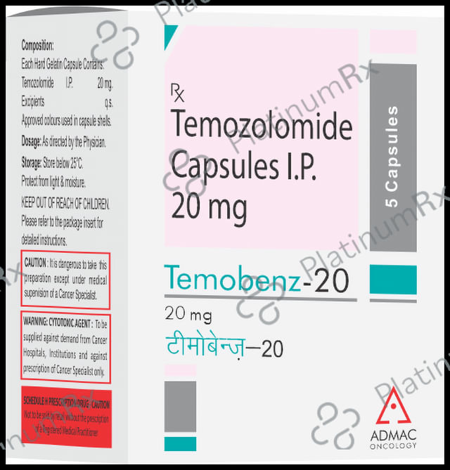 Temobenz 20mg Capsule 5s